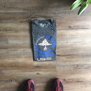 LRG Gray T-shirt Size Large